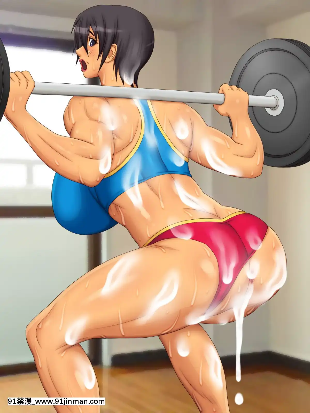 [逝印乳業-(逝印)]-熟女子プロレスリング[h漫 健身]