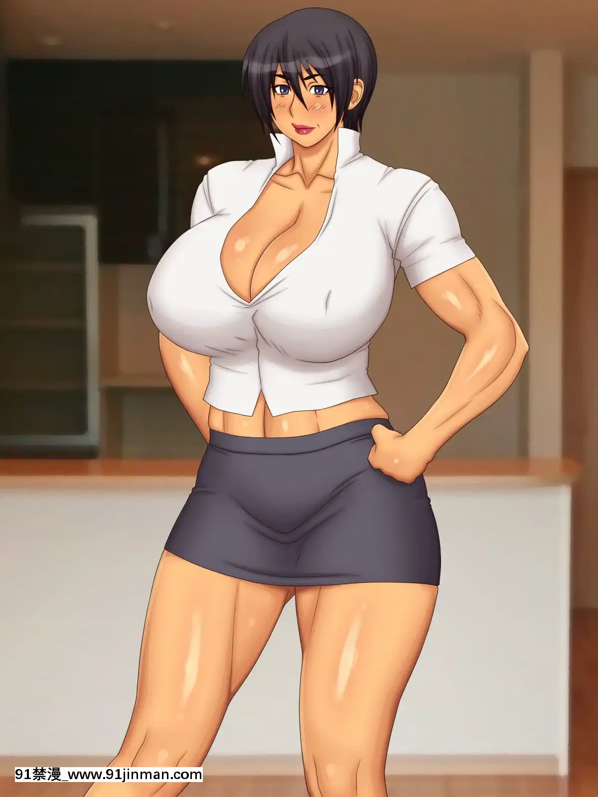 [逝印乳業-(逝印)]-熟女子プロレスリング[h漫 健身]