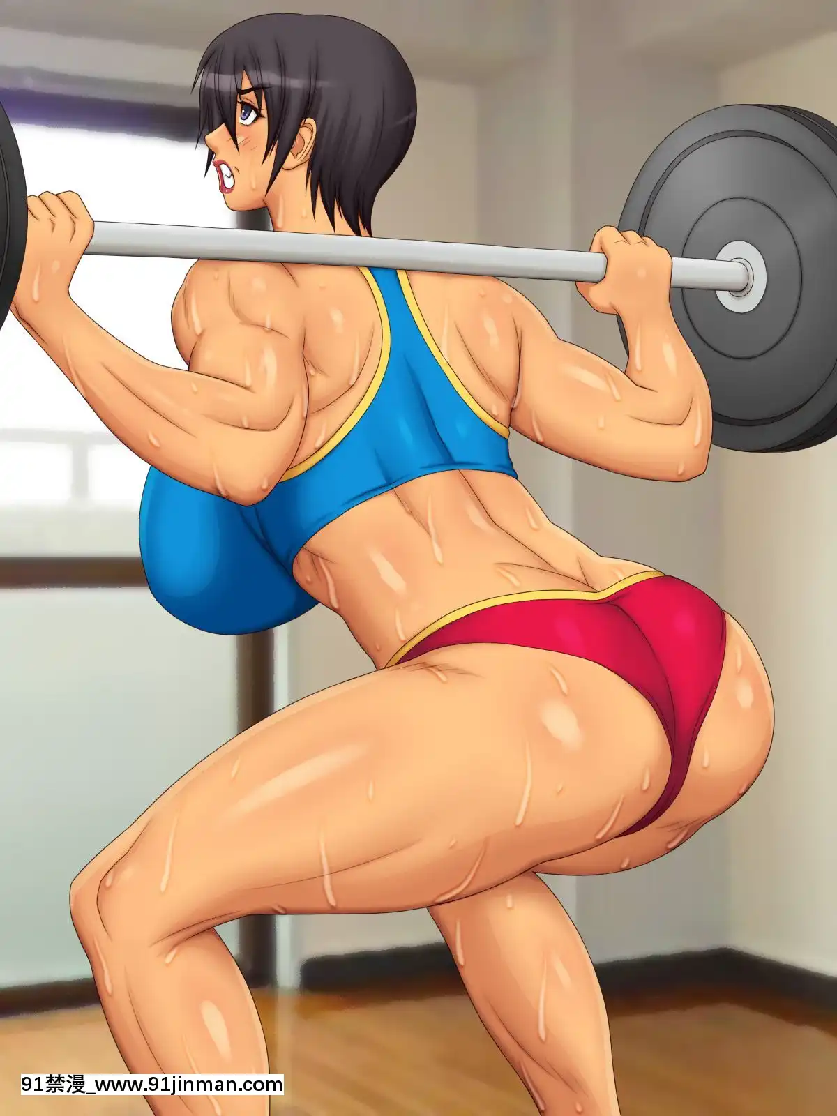 [逝印乳業-(逝印)]-熟女子プロレスリング[h漫 健身]