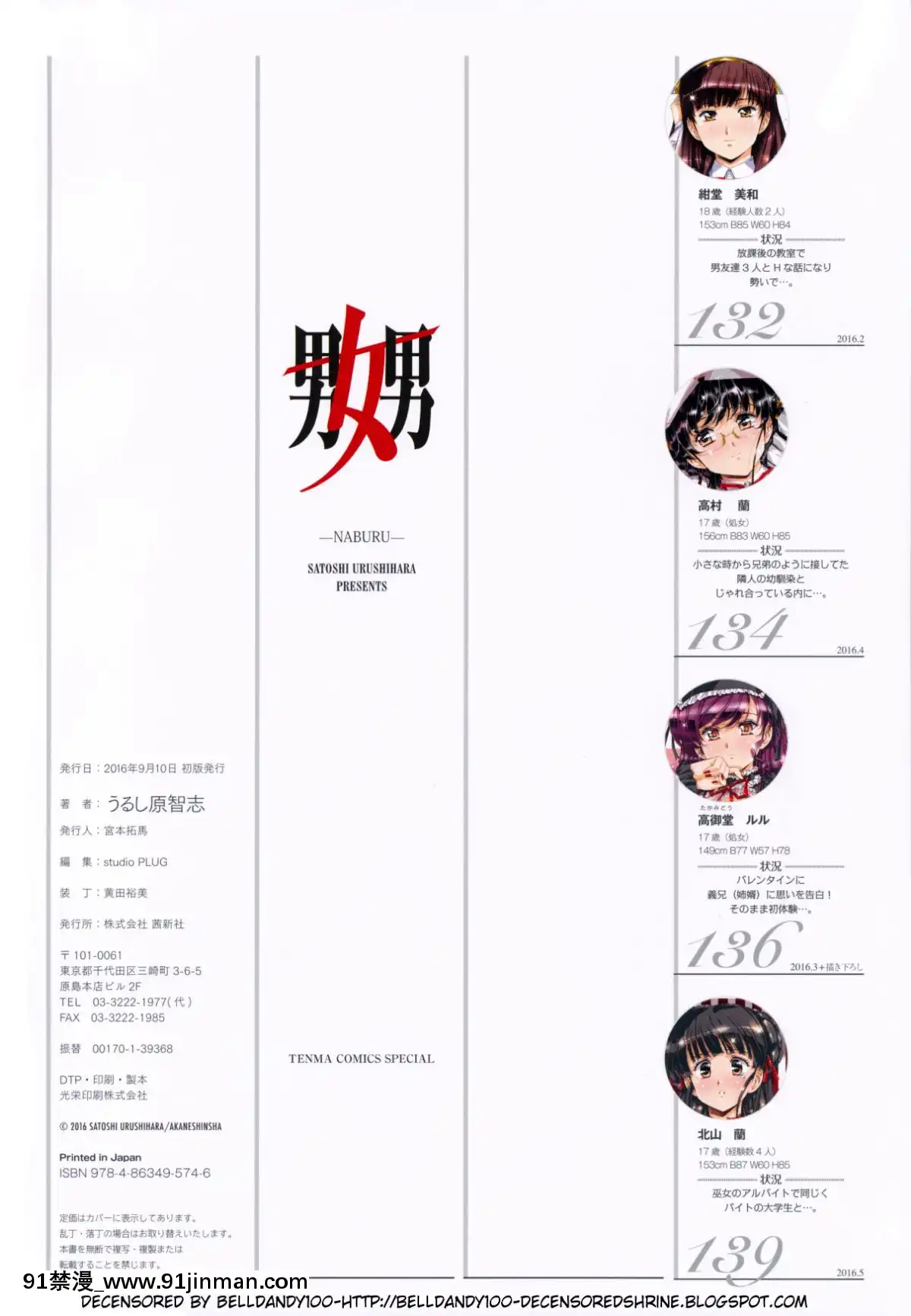 -(イラスト集)-[うるし原智志]-嬲-NABURU-[model 18h dana]