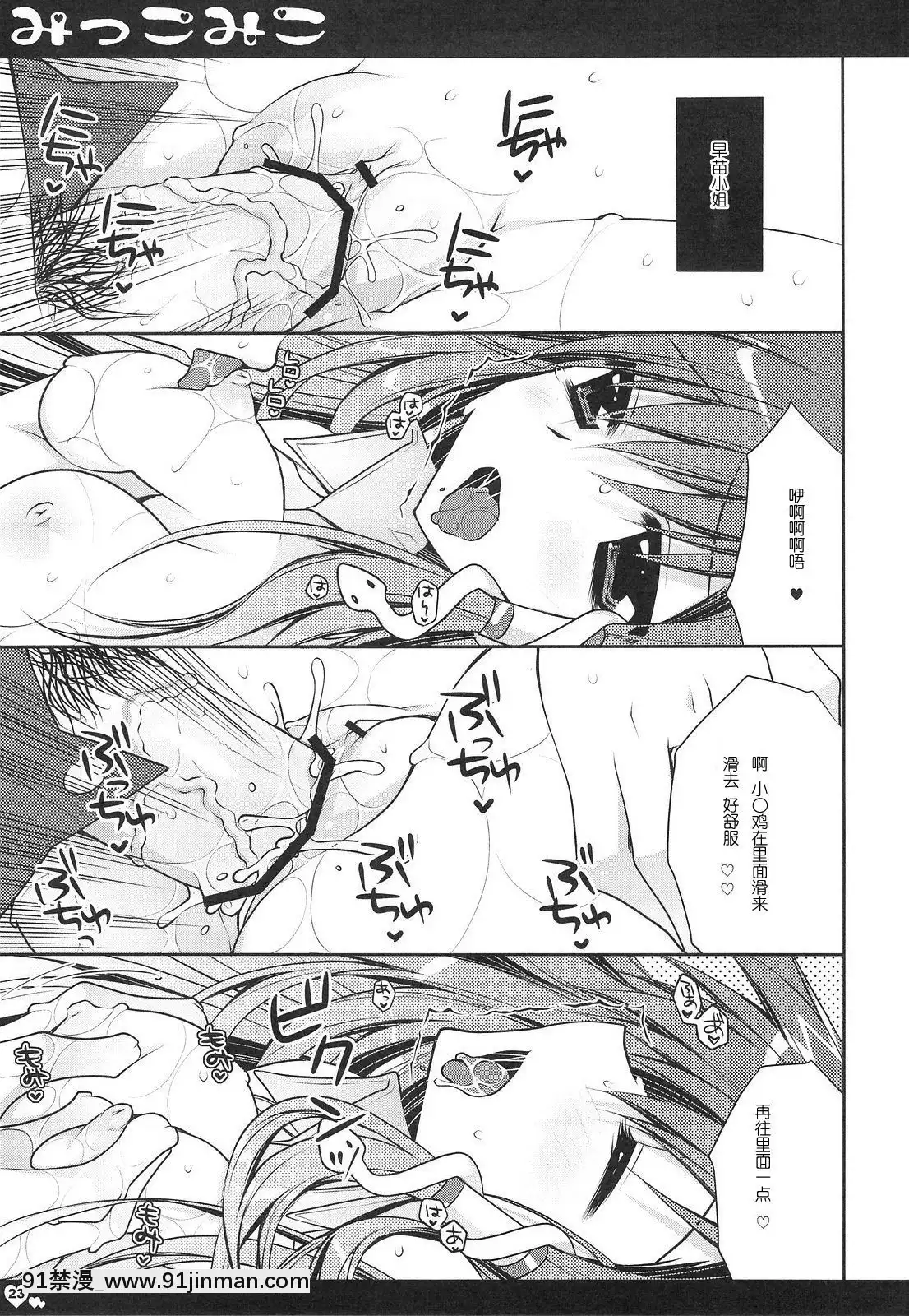 [緋色漢化組]-(C76)-[PINK-&-しぐにゃん-(あらいぐま、しぐにゃん)]-みっこみこ-(東方Project)[18h entury glasses]