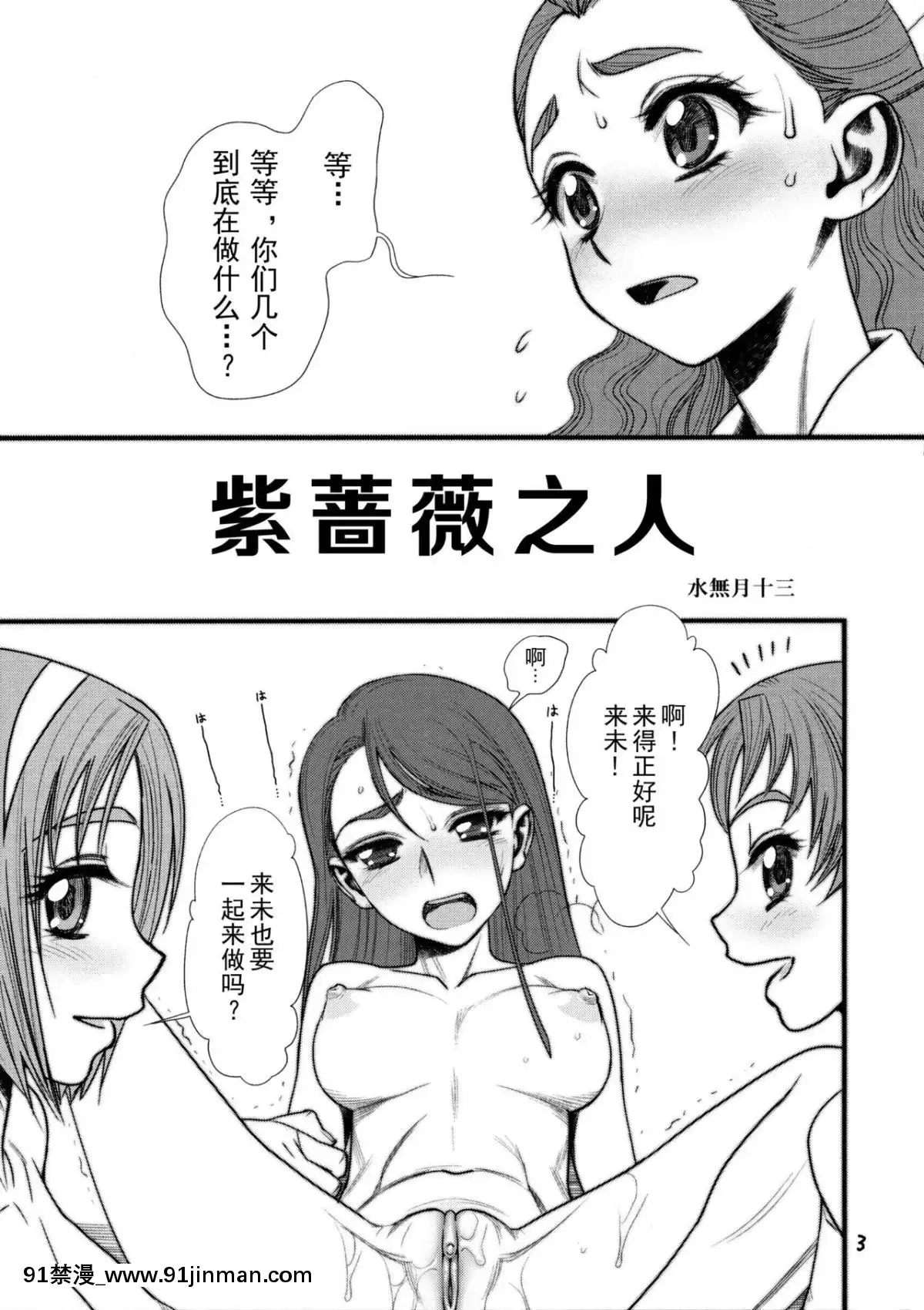 [袜子汉化组] （C74） [格尔平 （无水月十三）] 玻璃的可爱 （Yes！ 光之美少女5） [无修正]【成人a漫】