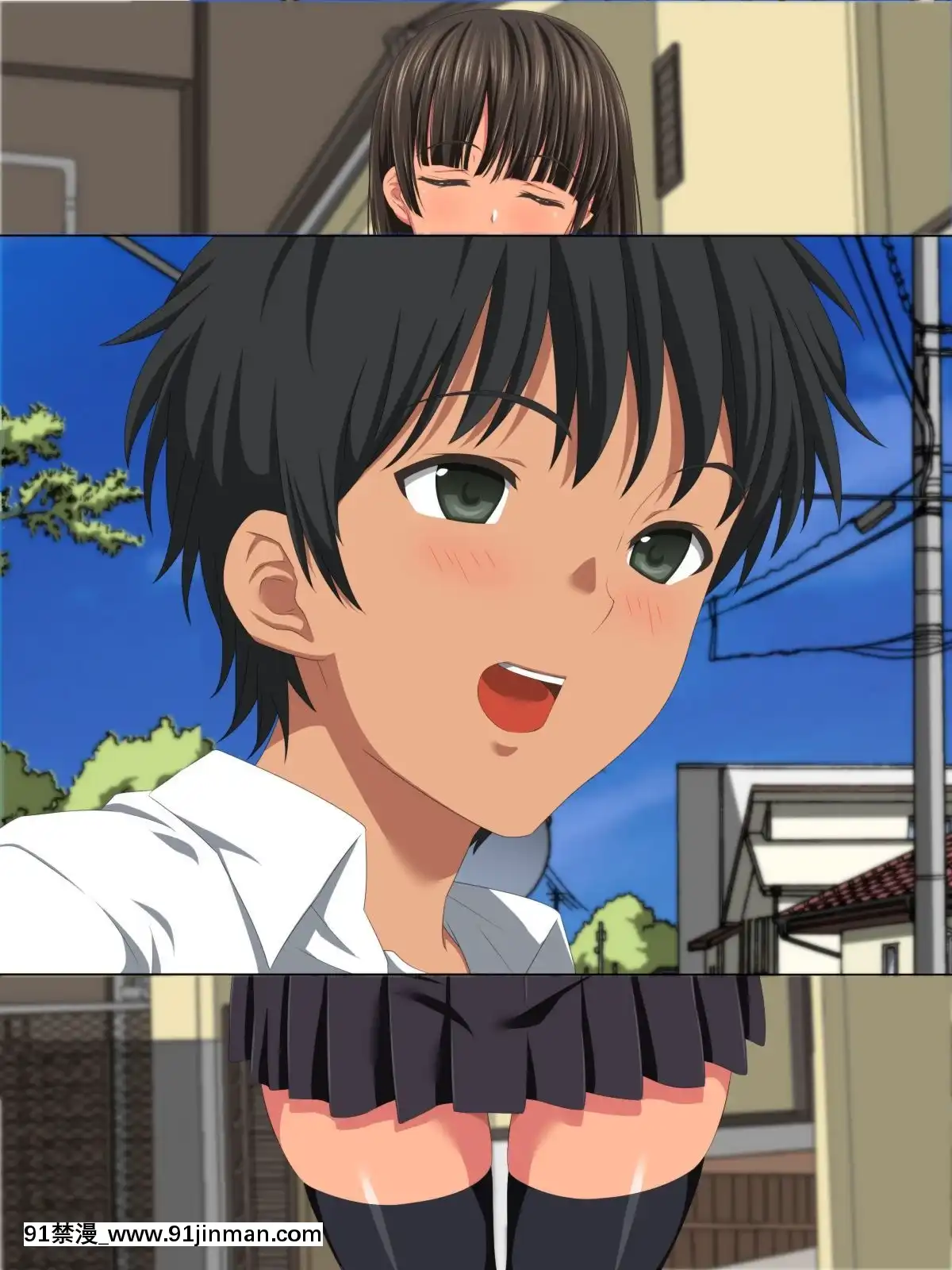 (同人CG集)-[きゃろっと]-僕の彼女は憧れの先輩だった。。。-前編[時間停止 h漫]